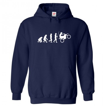 Evolution Inspired Unisex Classic Kids and Adults Pullover Hoodie									 									 																		 									 									